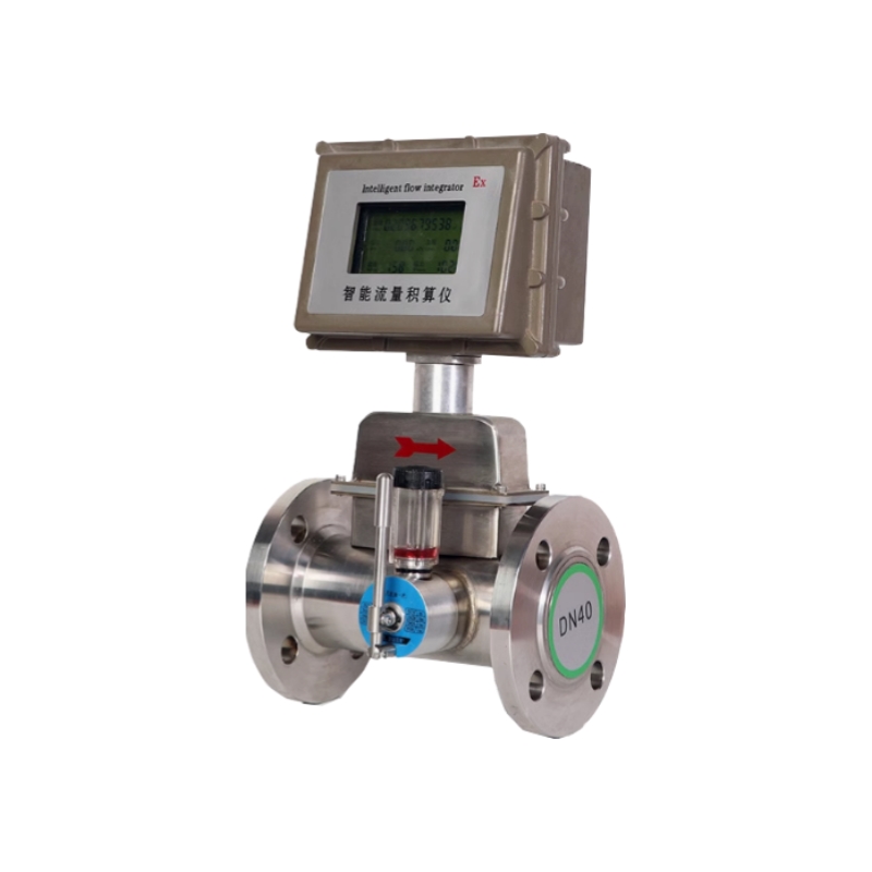 Gas turbine flowmeter with oil cup