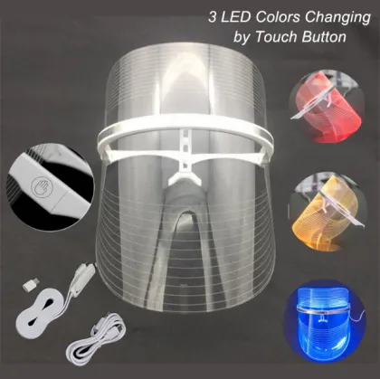 Korea Facial LED Beauty Mask Therapy 3 Colors