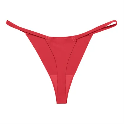 Exquisite T-shaped Underwear for Women: Pure Cotton Crotch and Traceless Design