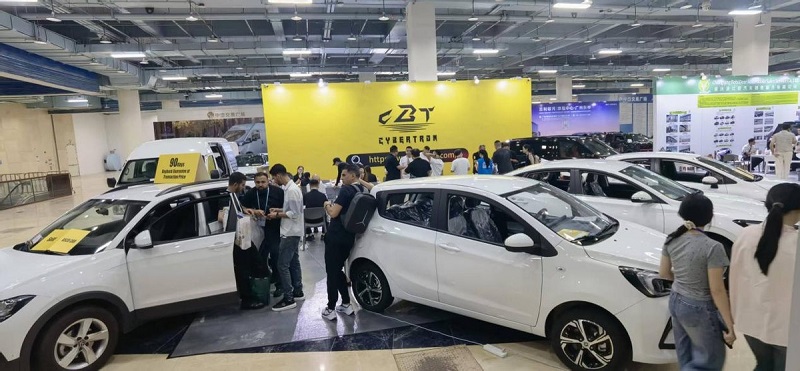The CBT used car export platform debuted at the Automotive Export Industry Belt Exhibition