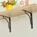 Metal triangle corner shelf bracket