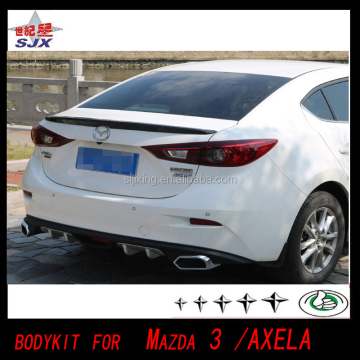 REAR BUMPER LIP SPOILER BODYKITS for Mazda 3/AXLER 2014