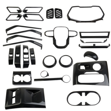 Carbon Fiber Style Decorative Covers for 2023-2024 Chevrolet Colorado