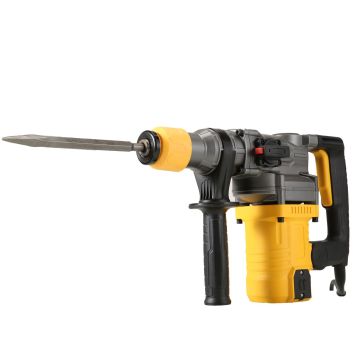 Professional Industrial SDS Rotary Concrete Breaker Impact Drill with 110V/220V Dual Voltage, 26MM Chuck - Ideal for Home and Light Duty Electric Power Hammer Drills Set