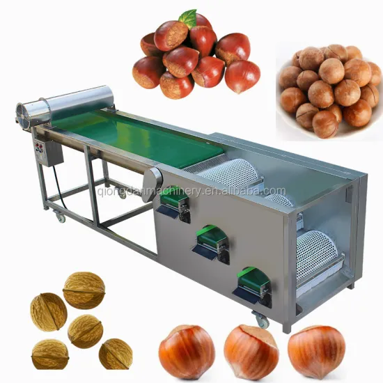 Pepper and Onion Carrot Cucumber Mushroom Nut Grading Machine
