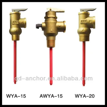 Temperature and Pressure Relief Valve for Solar Water Heater