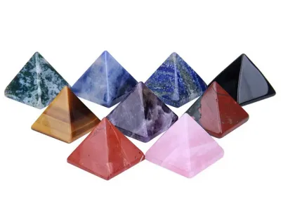 Clear Quartz Crystal Pyramid