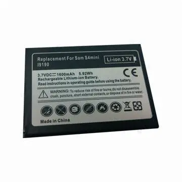 Battery for Samsung Galaxy S4 Mini with 1,900mAh Capacity