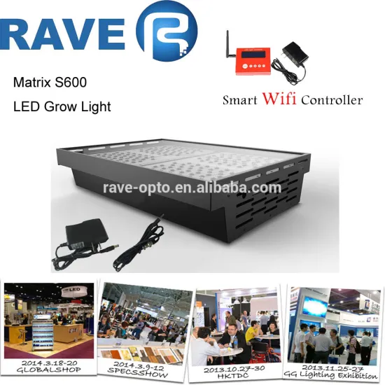 Top-rated 600w LED Grow Light for Medicinal Plants with Wireless Controller