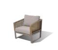 Outdoor Aluminum Furniture Waterproof Fabric Rattan Chairs