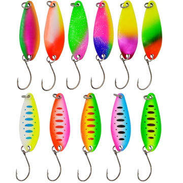 Runtoo 5G Curly Sequins Spinner Fishing Lure - 11 Colors