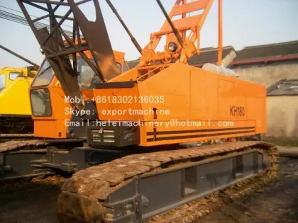 used hitachi KH180 50ton crawler crane for sale