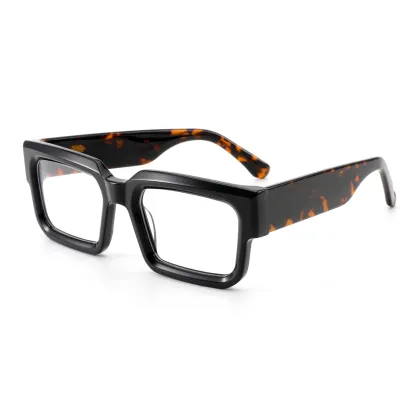 Chunky Oversized Square Acetate Optical Glasses ME2026