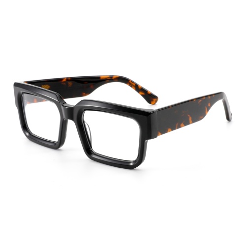 Chunky Oversized Square Acetate Optical Glasses ME2026