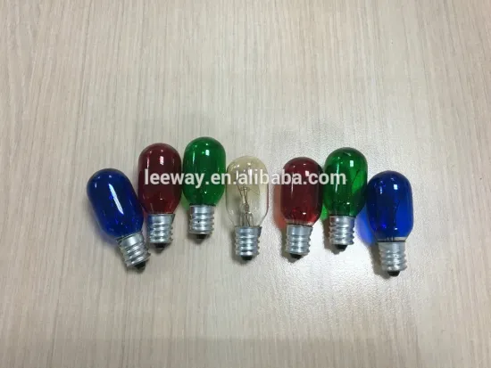 E14 10w 15w 220v T22 color Bulb