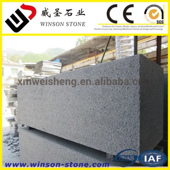 Pandang Dark granite curb pricing, G654 Granite road side curb stone