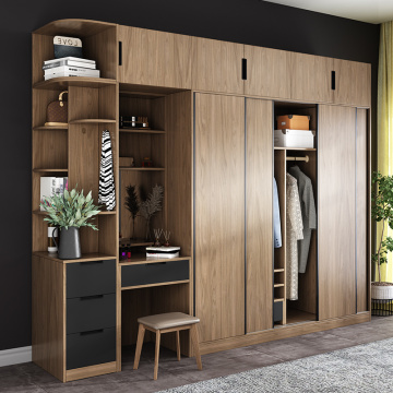 Modern Panel Sliding Door Wardrobe Storage Sliding Door