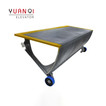 Gelbe Plastikstreifenstahl Stufe Rolltreppe Ersatzteil 1000mm