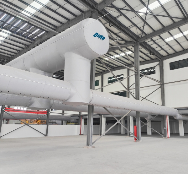 Fiber cloth air duct
