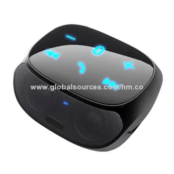 Mini Portable HIFI Wireless Bluetooth Speaker for iPhone Touch Screen USB/TF/FM MIC Rechargeable