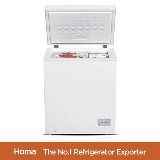 BE1-145 White door chest freezer-2
