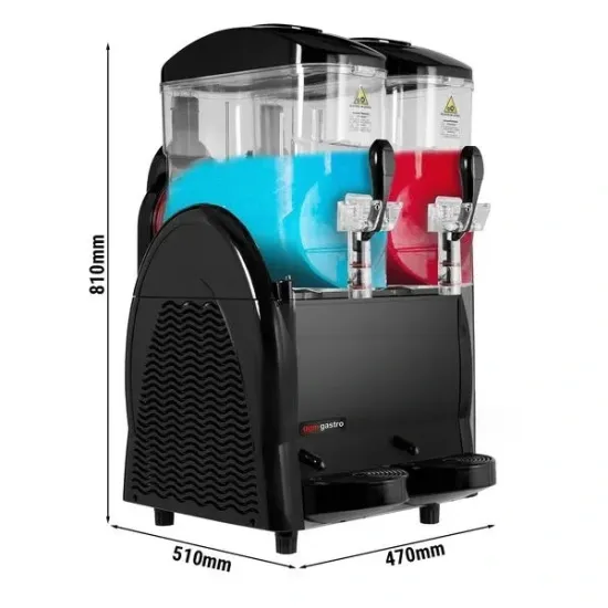 Space Two Bowls Slush Frozen Beverage Machine CE Approved for Bar