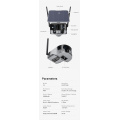 4G CCTV -Kamera mit Solarpanel