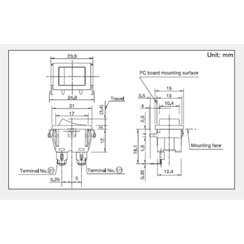 Sddje series power switch