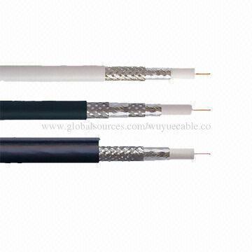 RG6U Coaxial cable, CCS conductor, aluminum braiding, used for CCTV, satellite communication