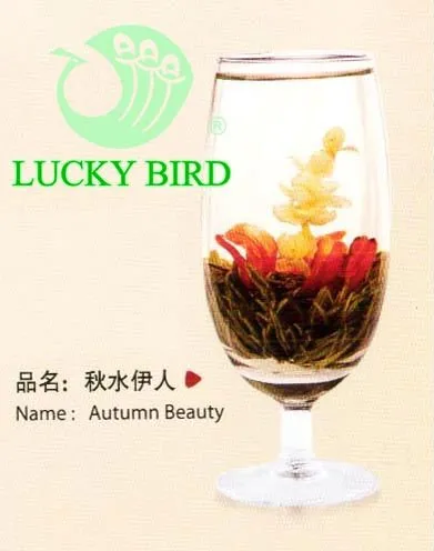 Blooming Tea Autumn Beauty (Qiu Shui Yi Ren)