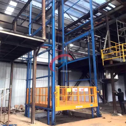 Hydraulic cargo lift warehouse cargo Lift