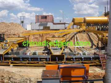 Dieselmotor Rotary Gold Trommel