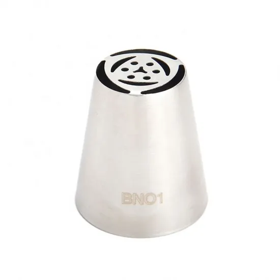 BNO1 Tulips Cake Icing Nozzles Set Stainless Steel 304 for Russian Cake Decorating