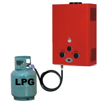 Flue type instant Camping Gas water heater