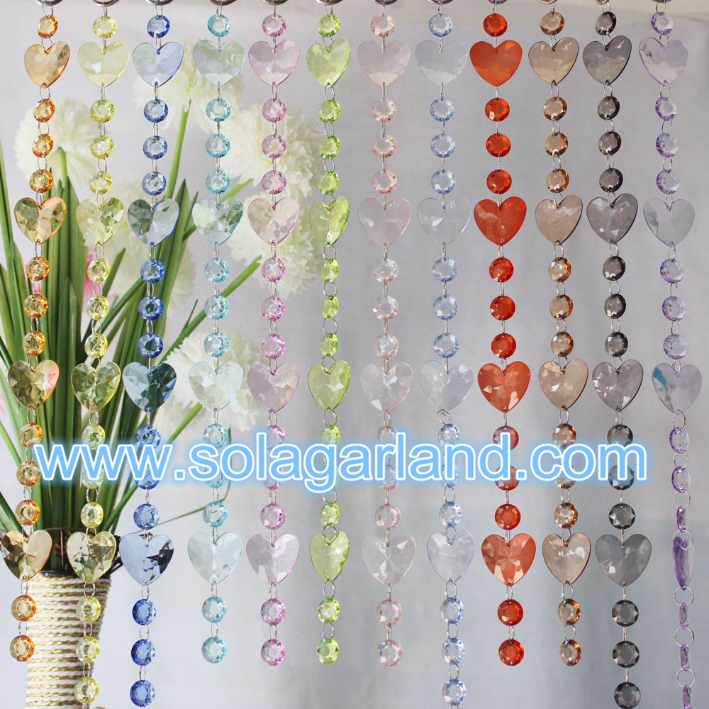 Clear Crystal Bead String