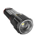 Rechargeable ultra brightness XHP50 4 chips led flashlight