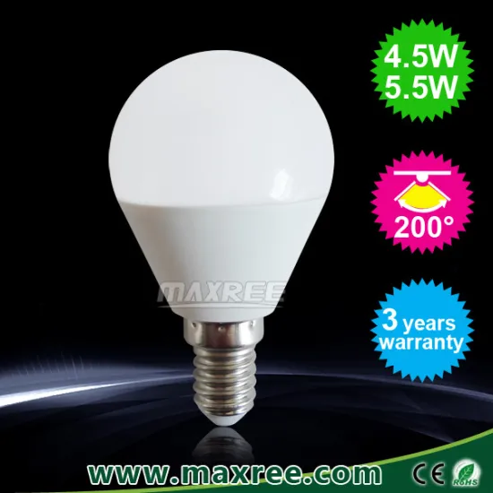 Beautiful and generous art china led bulb 4w e14 p45