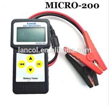 New Arrival!12V Car battery tester MICRO-200 with print function 100-2000CCA