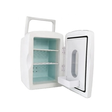 Wholesale Mini Refrigerator 13.5L AC DC Portable Car Home Cold Warm Skincare Beauty Household Fridge for Cosmetics