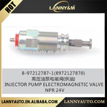 8972127870 8-97212787-1 NPR 24V INJECTOR PUMP ELECTROMAGNETIC VALVE