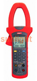 Power Quality and Harmonics Analysis Clamp Meter, Power Quality Analyzer, 3-Phase, True RMS, USB, UT243