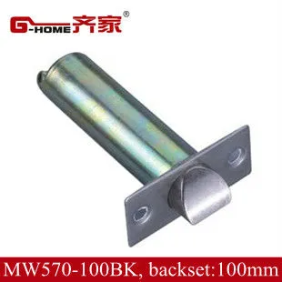 cylindrical lock latch MW570-100BK with stainless steel latch