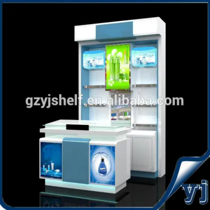 Professional mac makeup display stands/ shoppingmall equipment/ cosmetic fitting