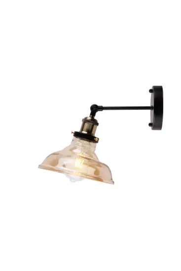 Post modern versatile glass wall lamp