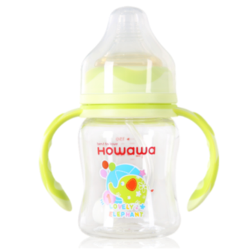 Mamadeira infantil de 5oz Tritan com punho