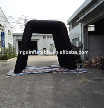 inflatable black tunnel inflatable tent advertising customized available