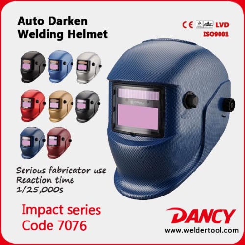Custom Tig variable light welding helmet/argon arc welding mask code.7076