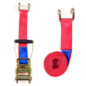 Webbing Tie Down Straps With Finger Handle