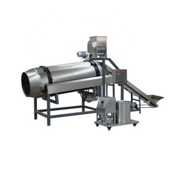 Automated Dry Powder Snack Coating Machine for Almond Plantain Chips