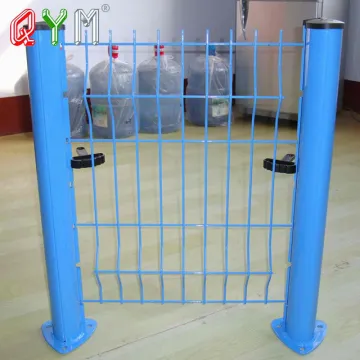 Green Welded Mesh Fence Steel Garden Fence Panel